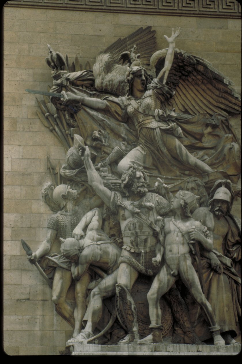 Wyjazd ochotników w 1792 r. autorstwa Francois Rude