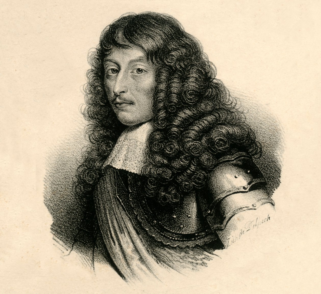 Wielki Hrabia, 1621-1686, c1830. autorstwa Francois Seraphin Delpech