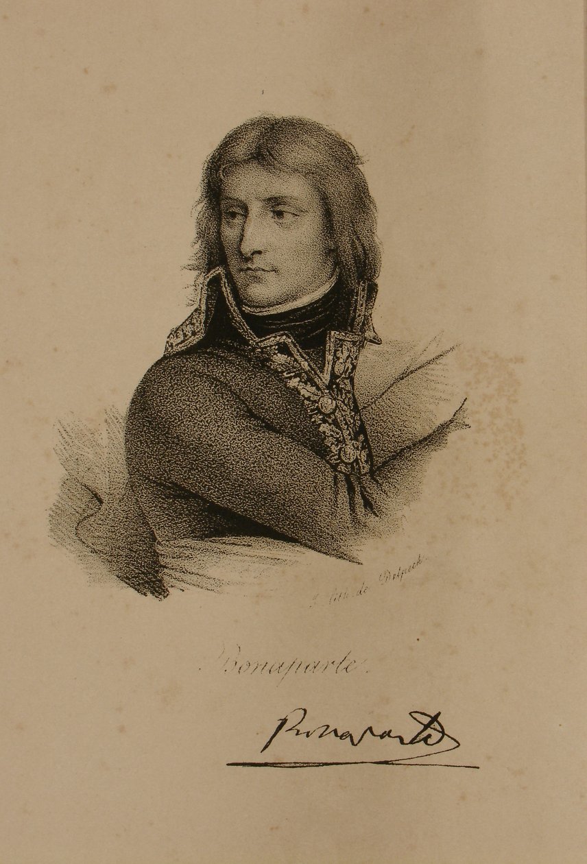 Portret Napoleona Bonaparte (1769-1821) autorstwa Francois Seraphin Delpech