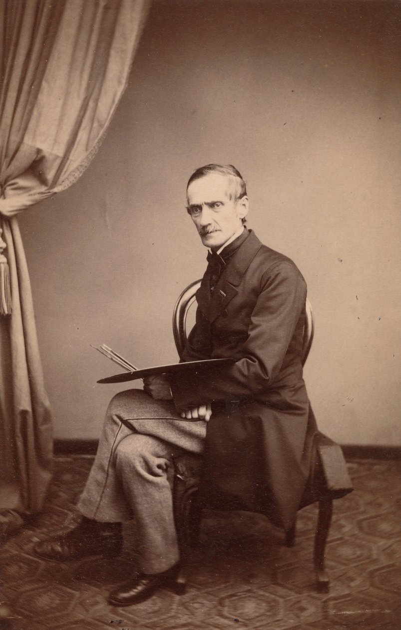 [Aleksander Calame], lata 60. XIX wieku. autorstwa Francois Vuagnat