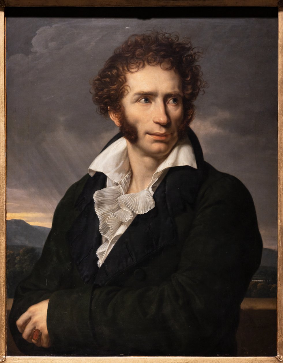Hugh Foscolo autorstwa Francois Xavier Fabre