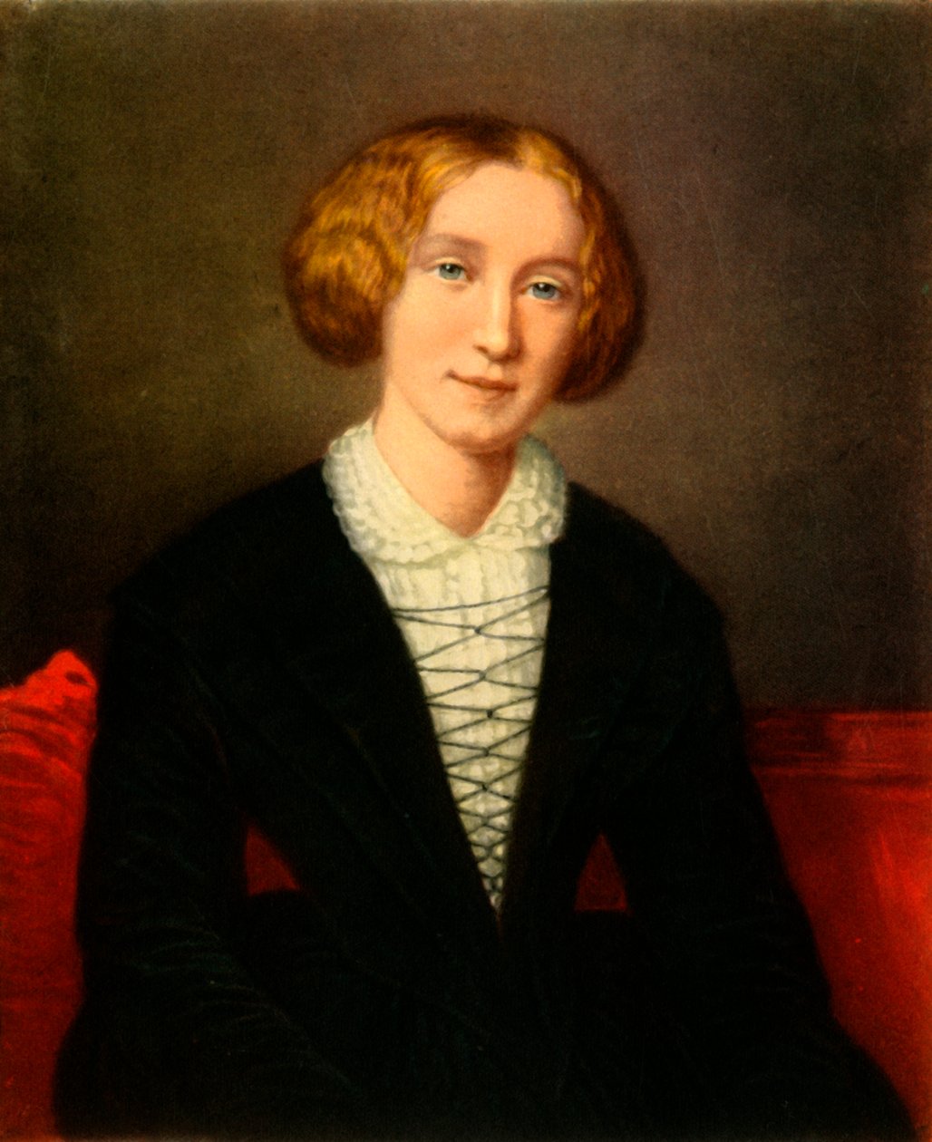 „George Eliot”, ok. 1850, 1942 r. autorstwa Francois d