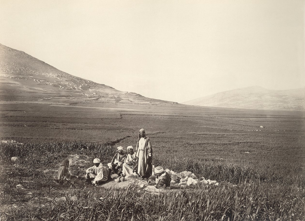 Studnia Jakuba, niedaleko Nablus, ok. 1866-67 autorstwa Frank Mason Good