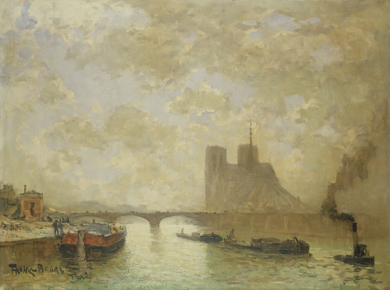 Notre Dame, Paryžius autorstwa Frank Myers Boggs