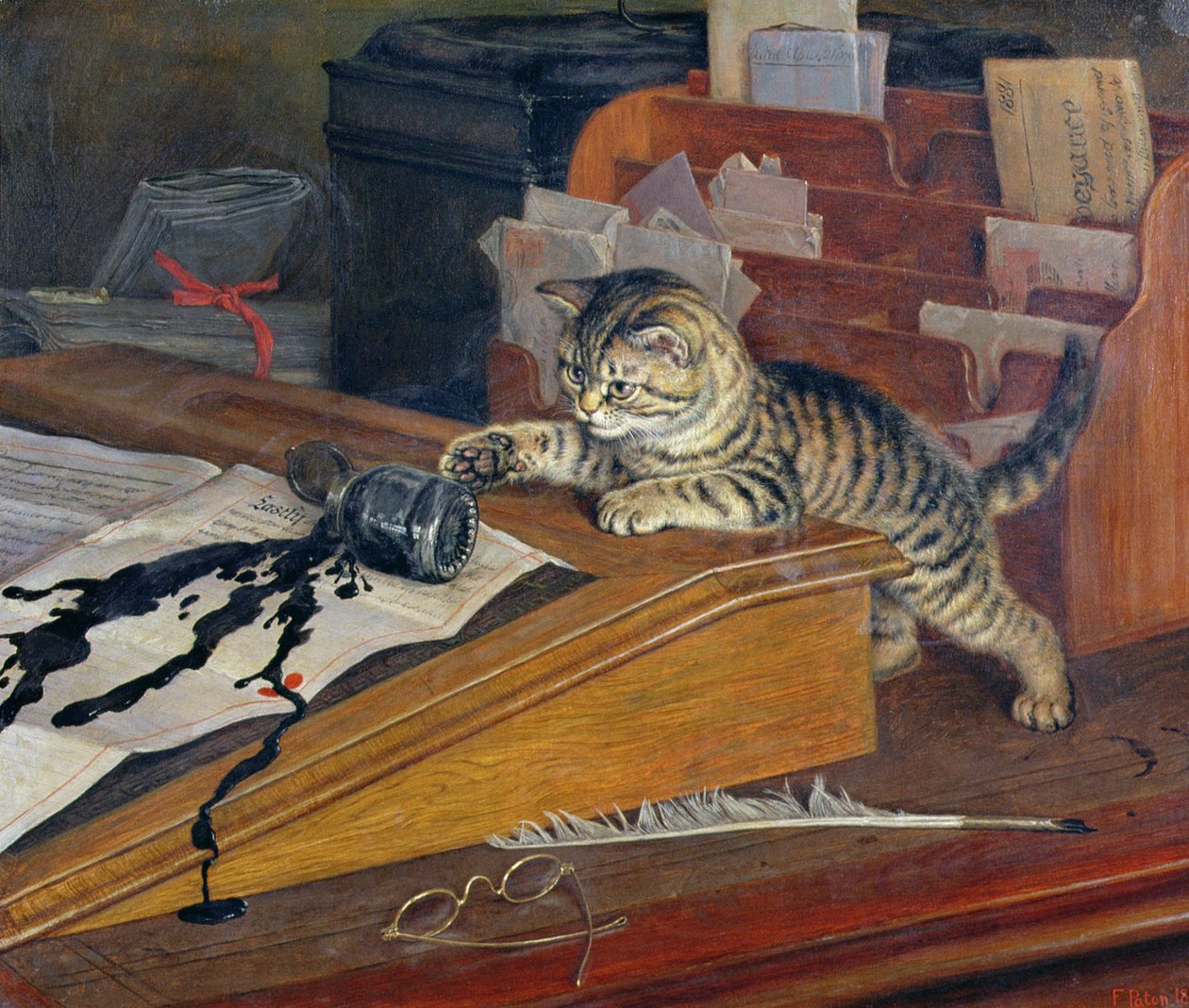 Zobacz mój akt i czyn (1882) autorstwa Frank Paton
