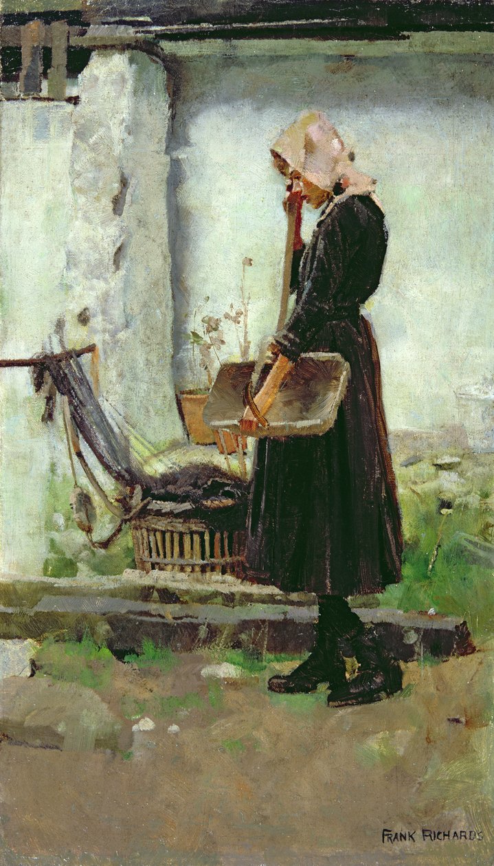 Młoda dziewczyna autorstwa Frank Richards