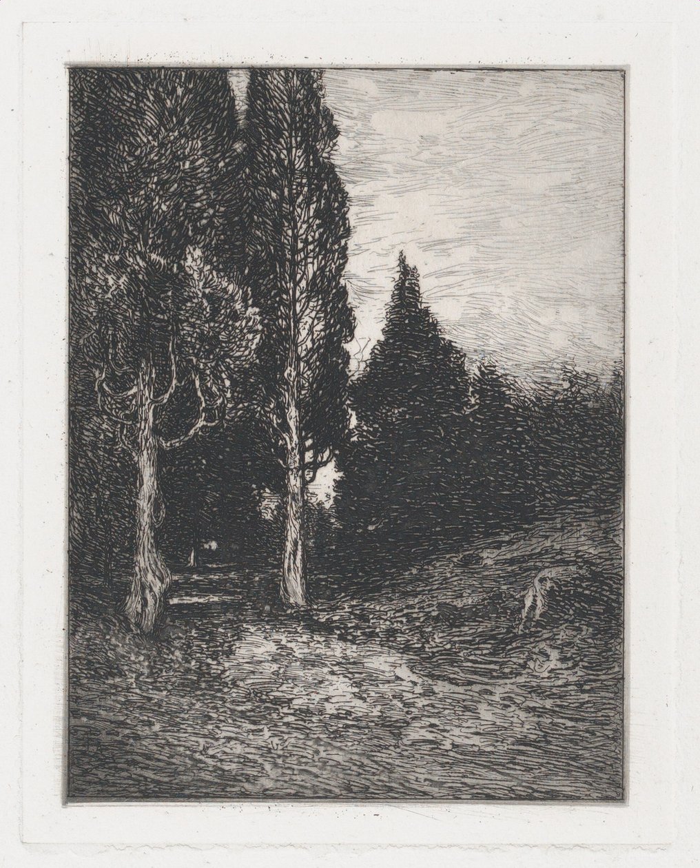 Krajobraz, ca. 1880-91. autorstwa Frank Anderson