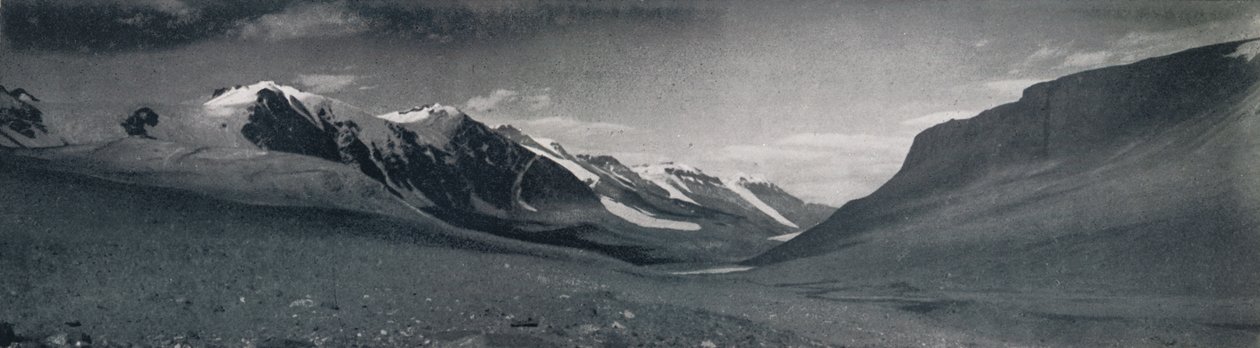 Wolna od lodu dolina wylotowa, c1911, 1913 autorstwa Frank Debenham
