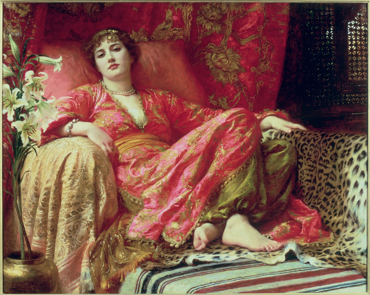 Leila, 1892 autorstwa Frank Dicksee