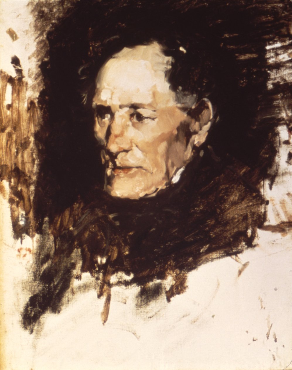 Głowa starca, ca. 1877-1879. autorstwa Frank Duveneck