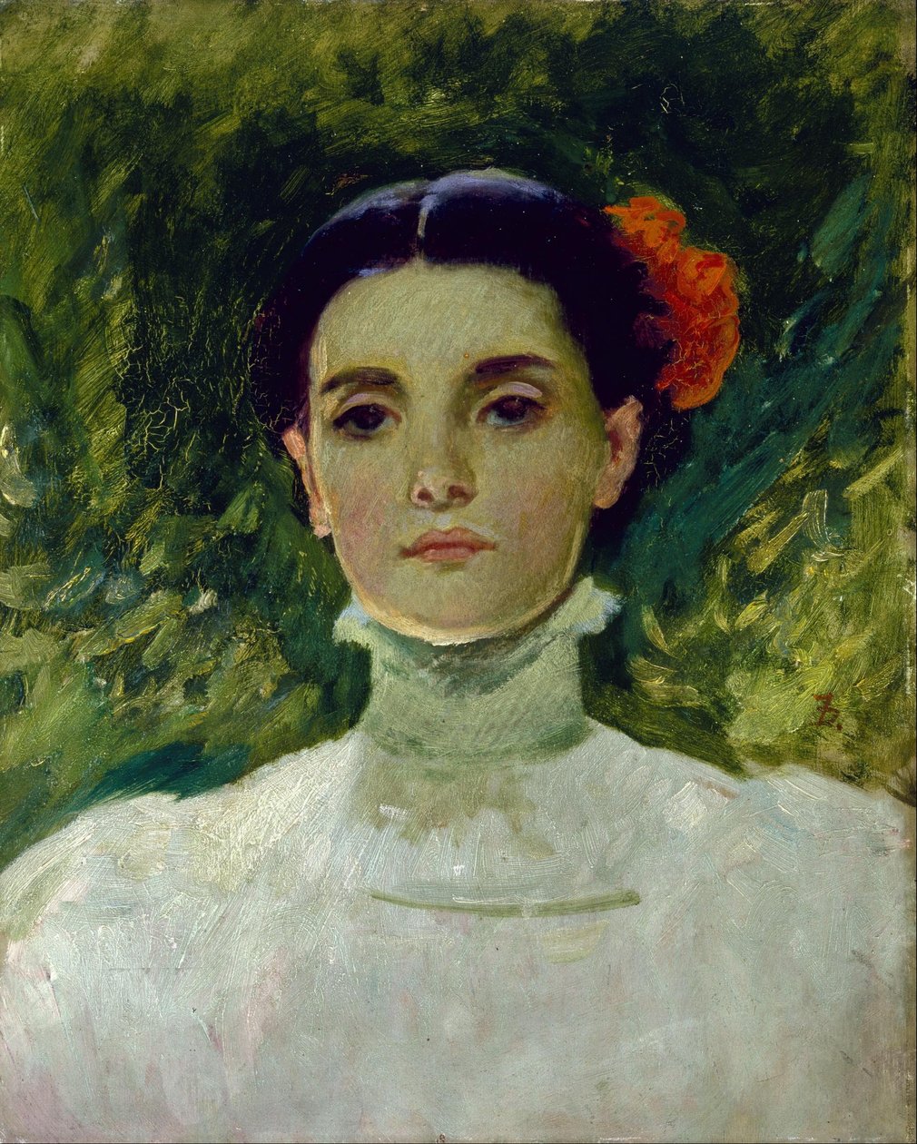 Portret Maggie Wilson autorstwa Frank Duveneck