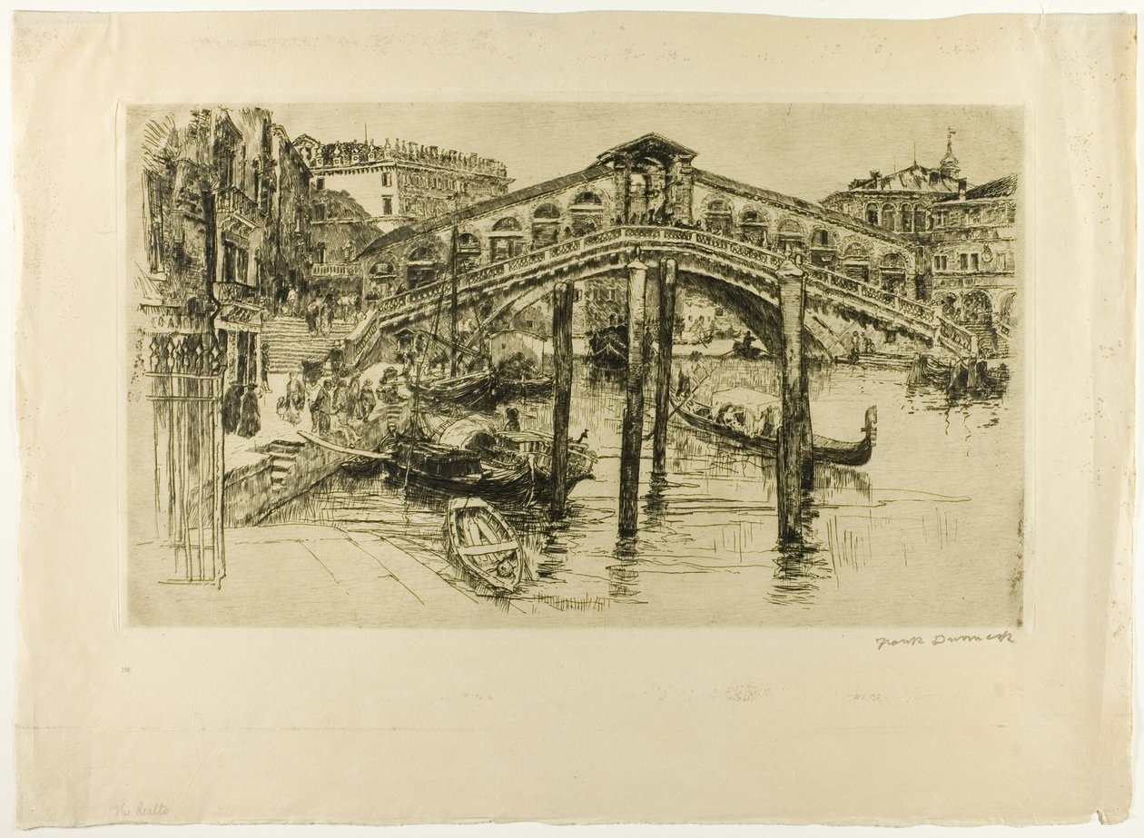 Rialto, Wenecja autorstwa Frank Duveneck
