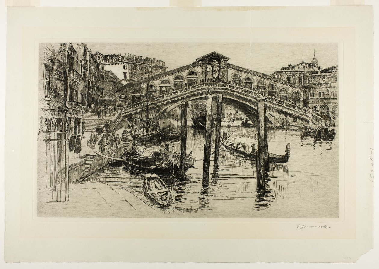 Rialto, Wenecja autorstwa Frank Duveneck