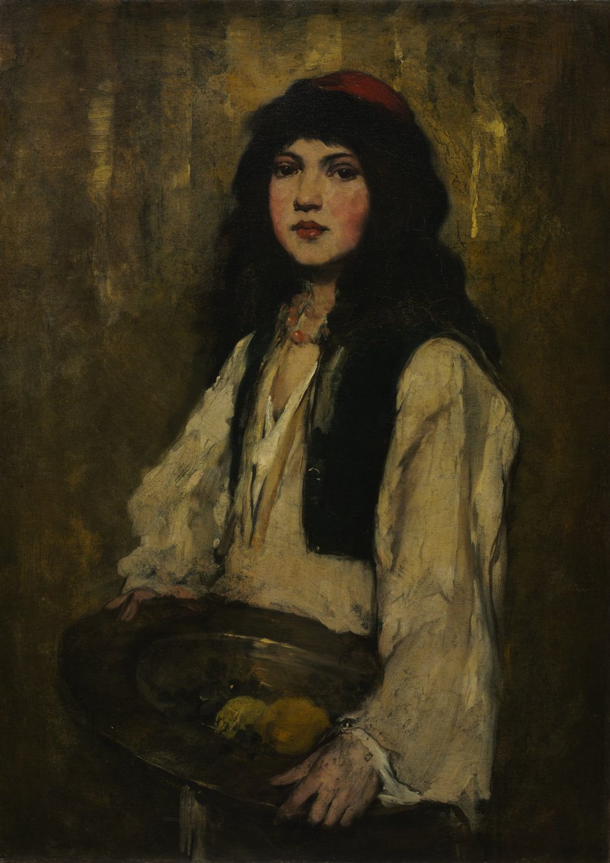 Wenecjanka, ok. 1930 r. 1880. autorstwa Frank Duveneck