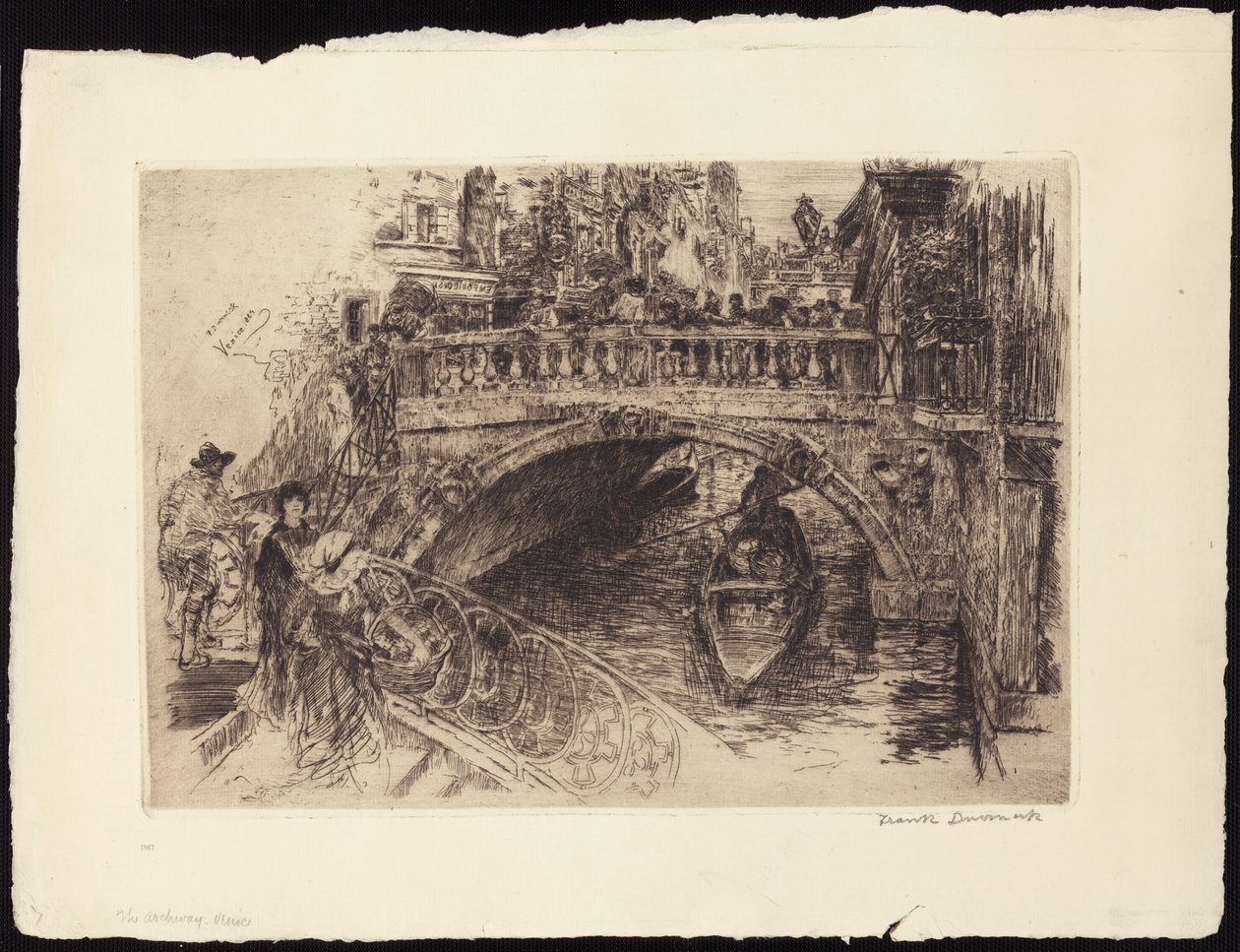 Most wenecki autorstwa Frank Duveneck