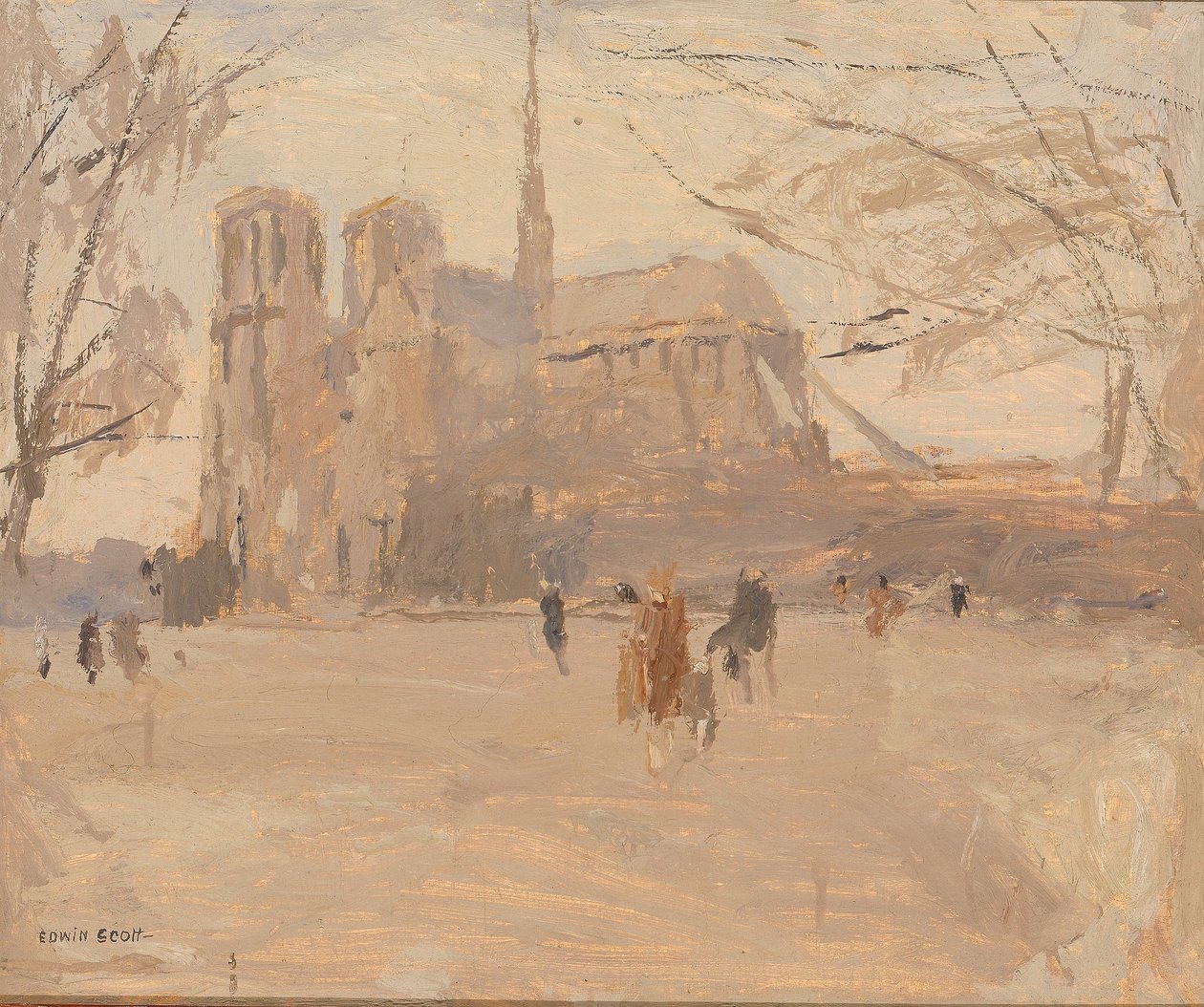 Notre Dame no. II autorstwa Frank Edwin Scott