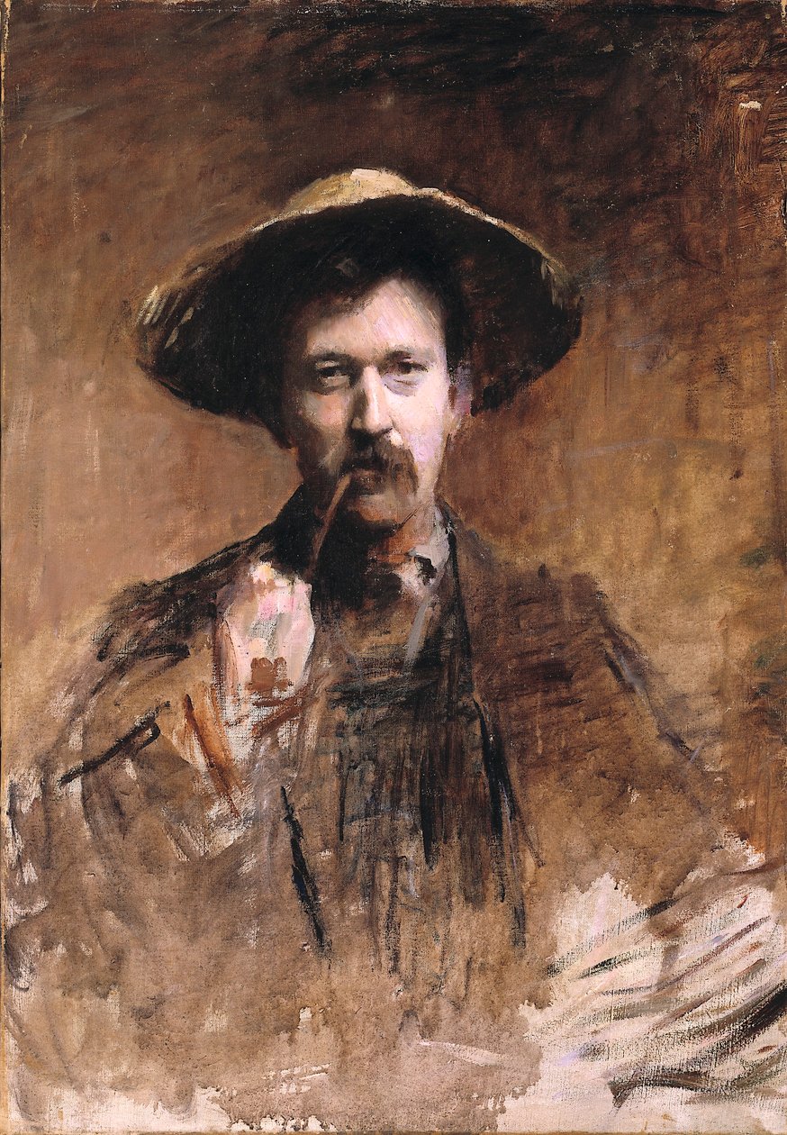 Portret malarza wykonany przez niego samego autorstwa Frank Edwin Scott