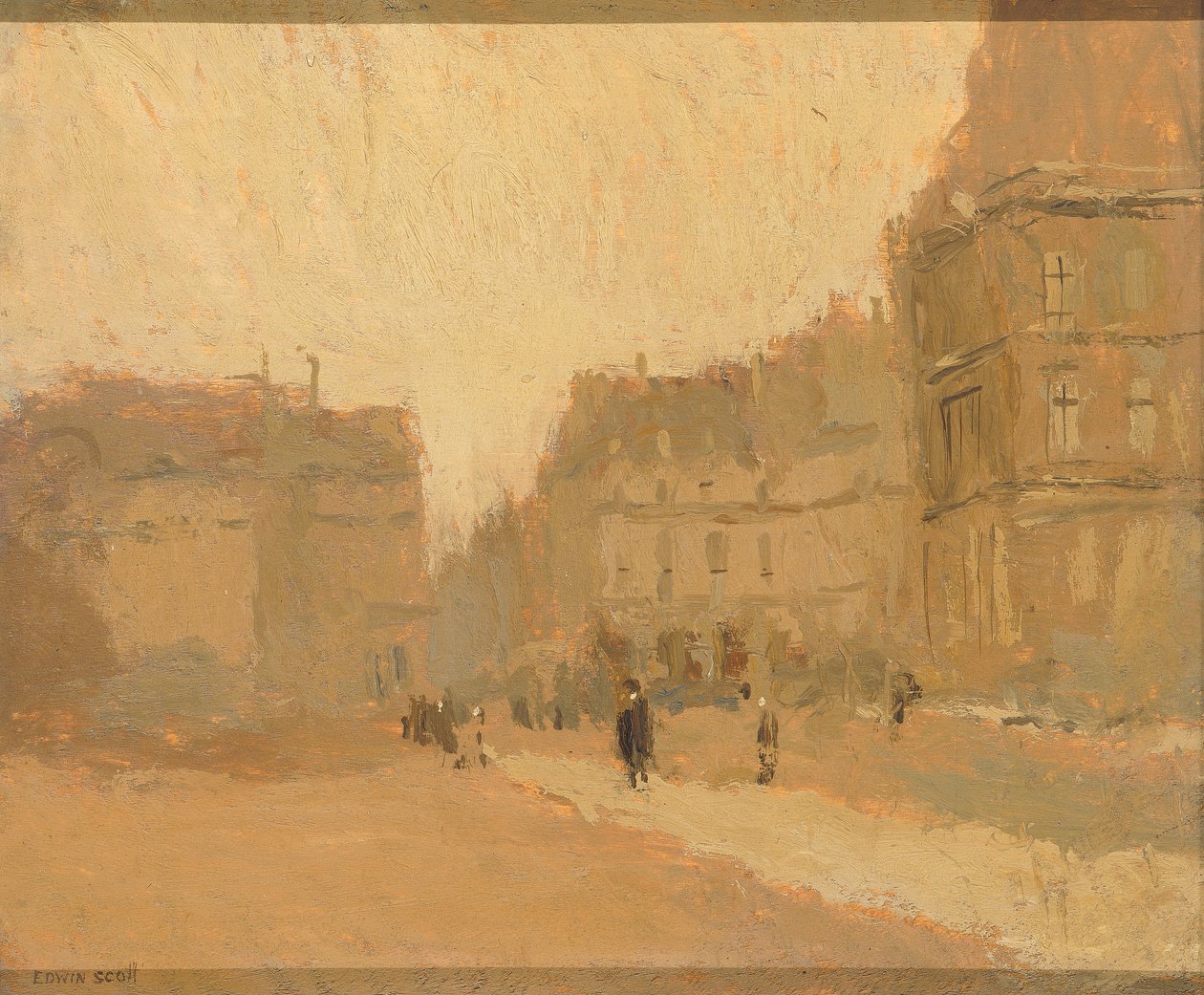 Rue des Pyramides, b.d. autorstwa Frank Edwin Scott