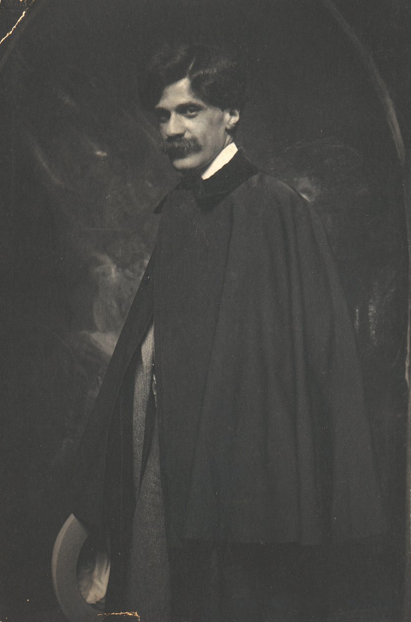 Alfred Stieglitz, lata 1890 (odbitka platynowa) autorstwa Frank Eugene