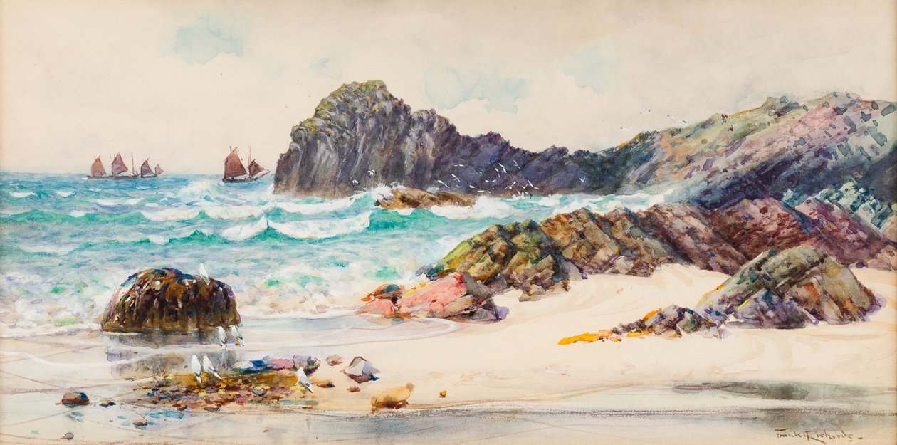 Gurnards Head (wc na papierze) autorstwa Frank Richards