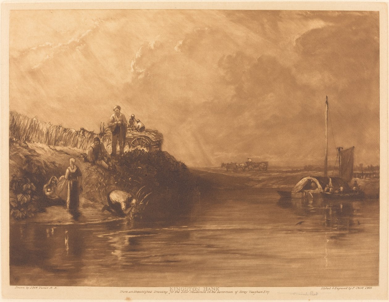 Kingston Bank, nr 2, 1896. autorstwa Frank Short