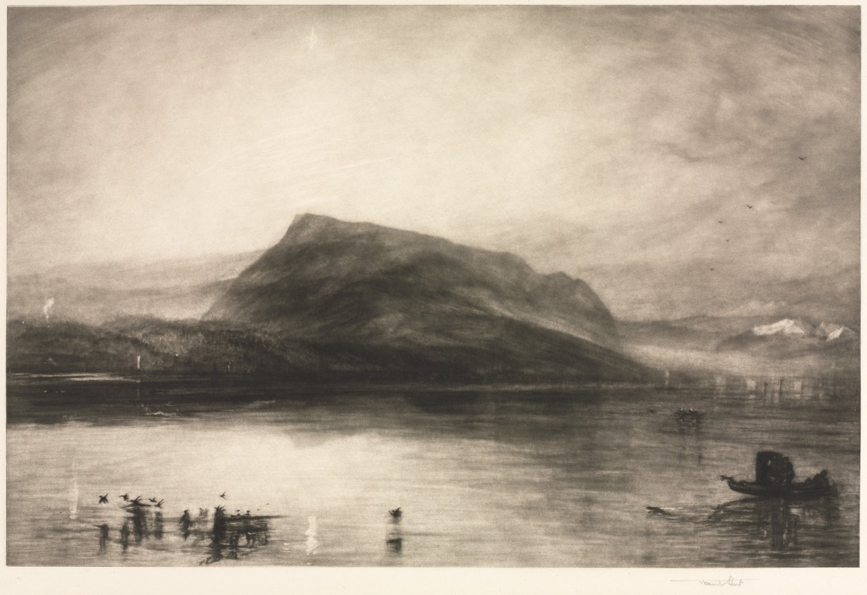 Góra Rigi w Dawn autorstwa Frank Short