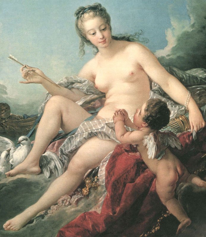 Rozbrojona miłość autorstwa François Boucher