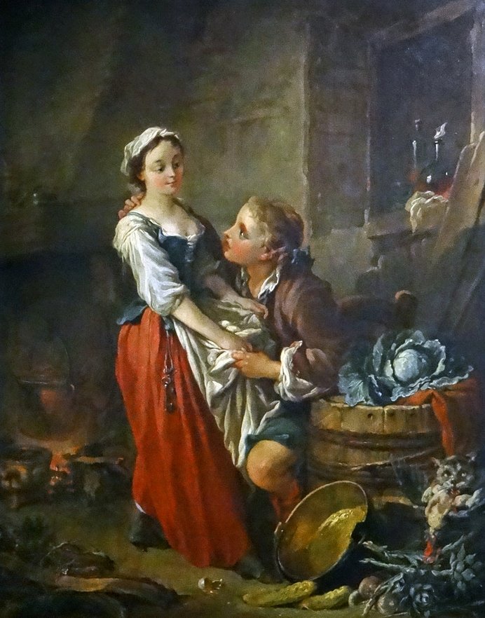 Piękny kucharz autorstwa François Boucher