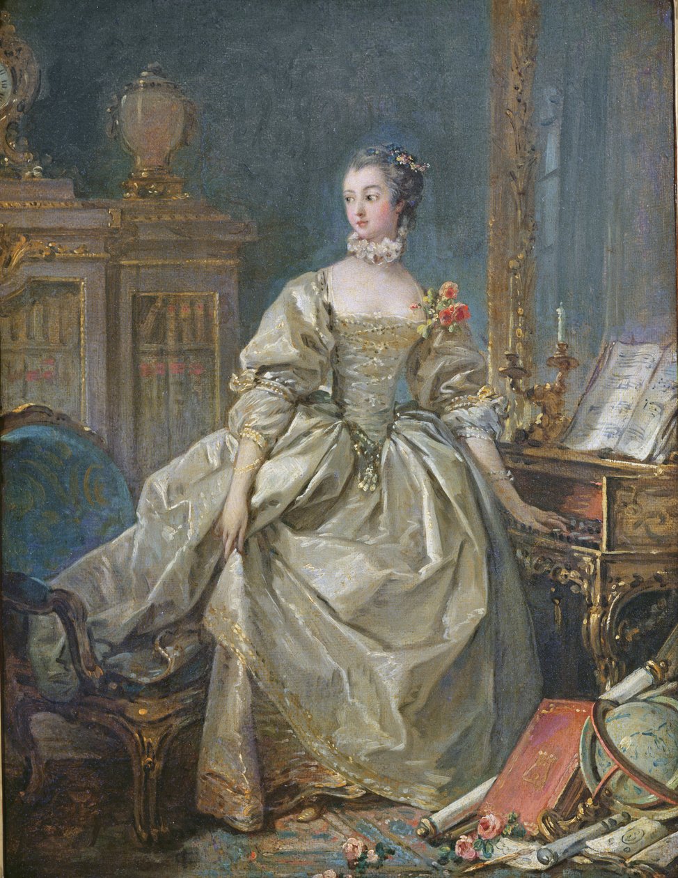 Pani de Pompadour (1721-64) autorstwa François Boucher
