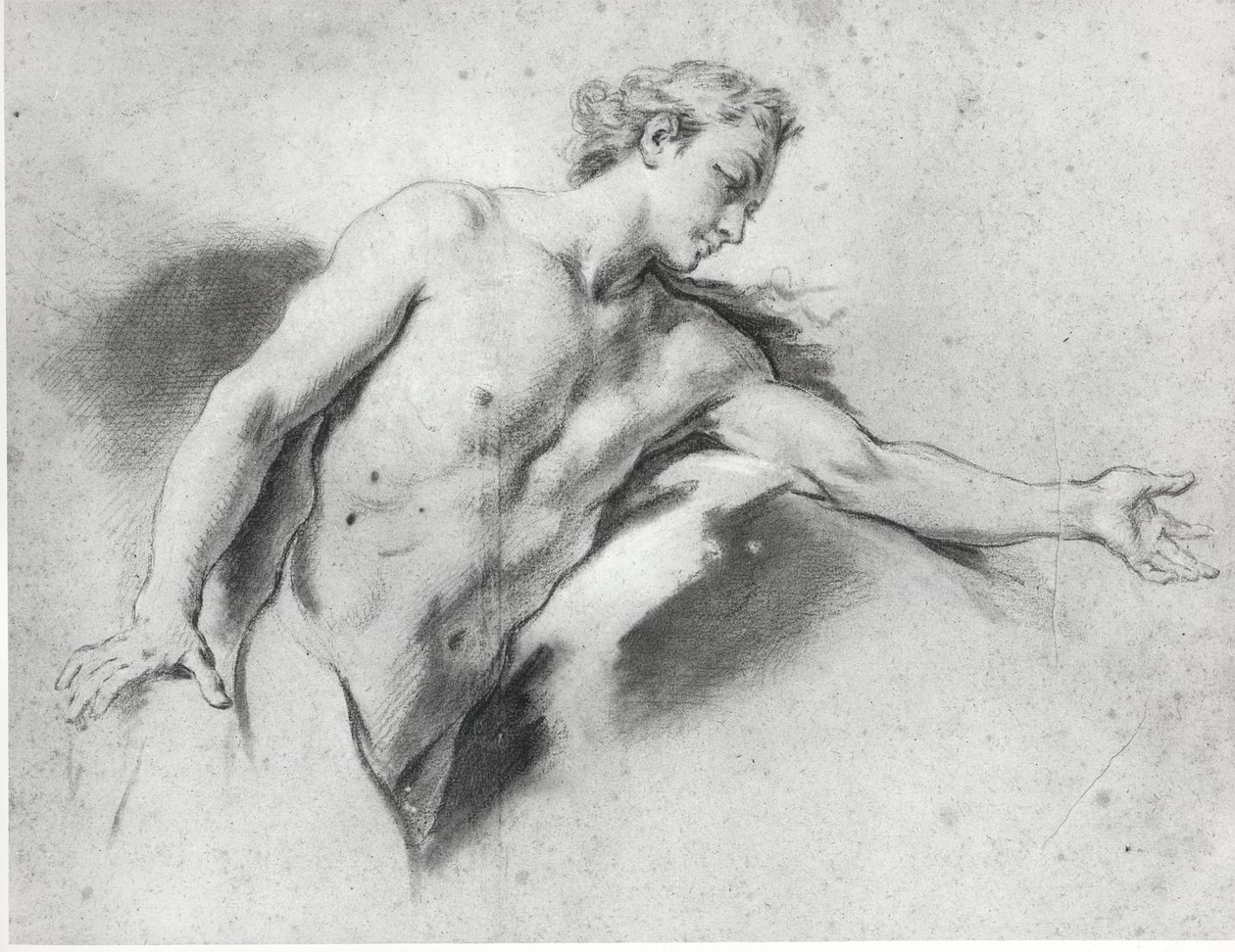 Studium aktu autorstwa François Boucher