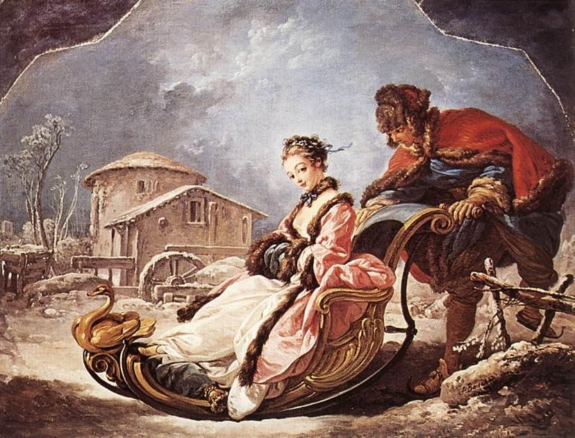 Zima autorstwa François Boucher