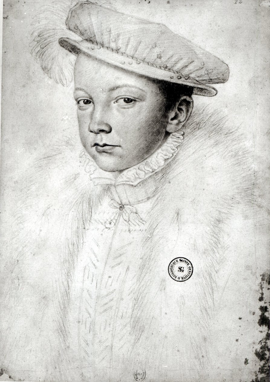 Franciszek II (1544-60) 1560 autorstwa François Clouet