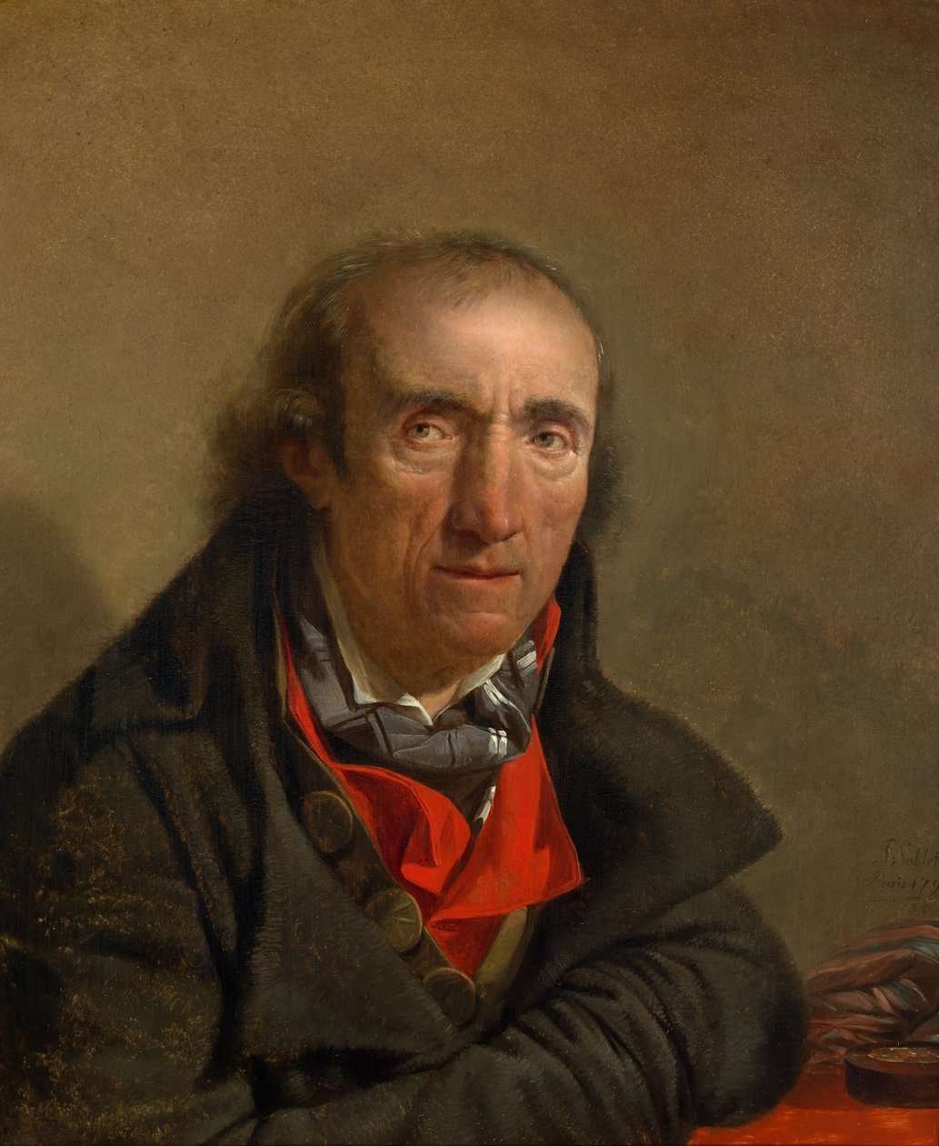 Portret rewolucjonisty autorstwa François Sablet