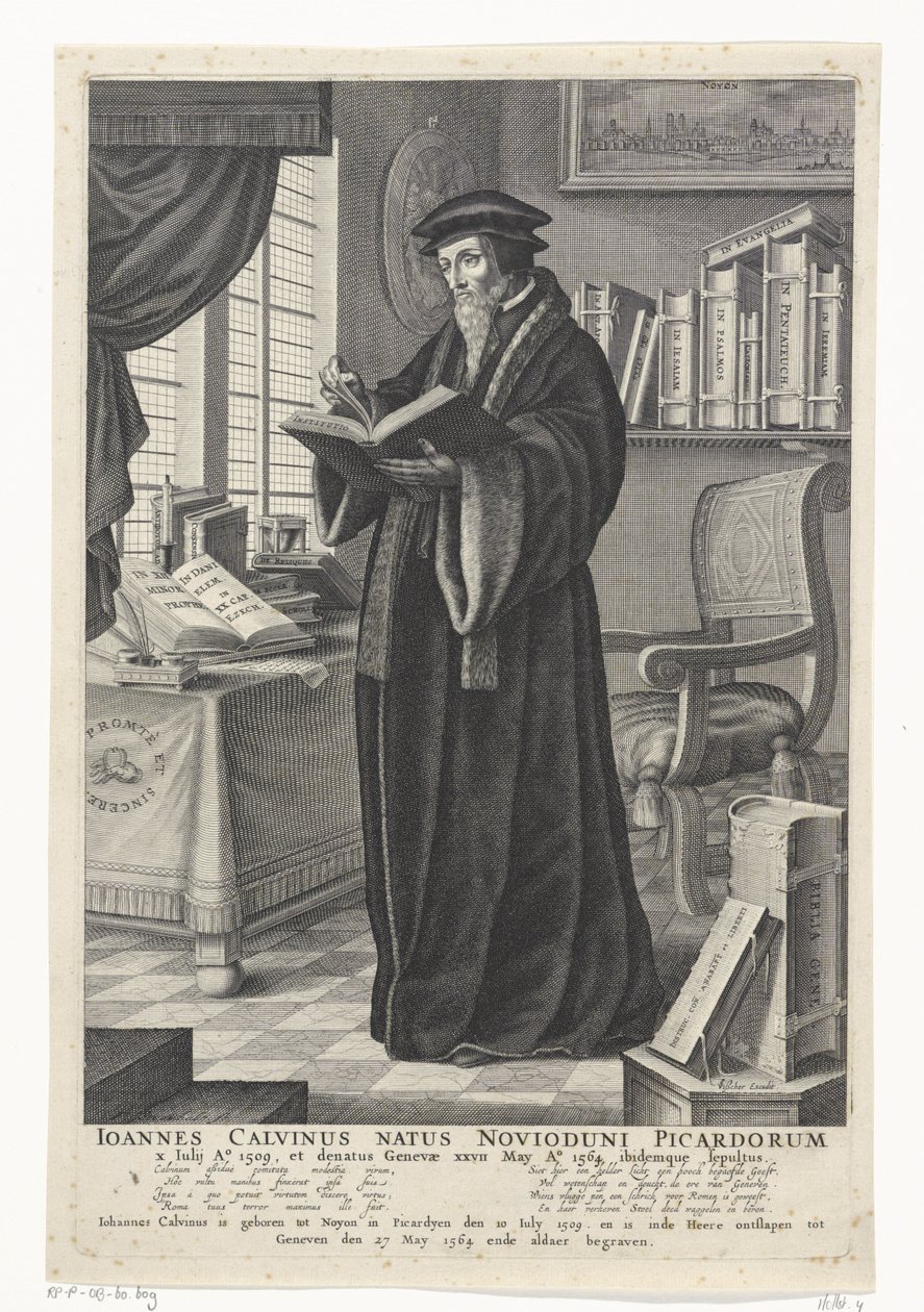 Jean Calvin autorstwa François Stuerhelt