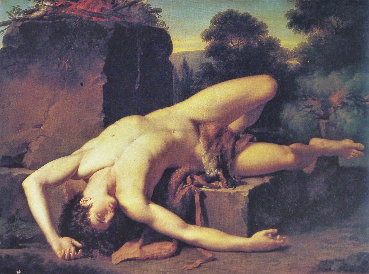 Śmierć Abla autorstwa Francois Xavier Fabre