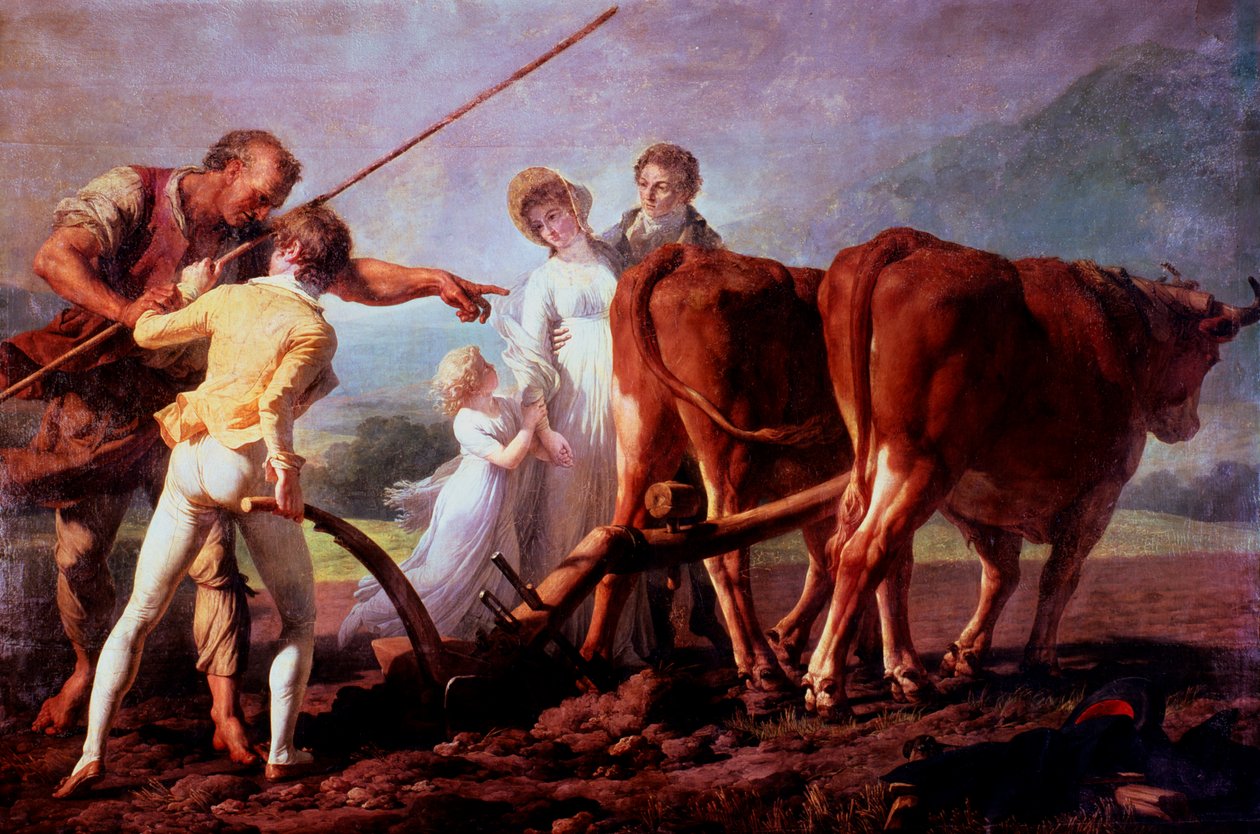 „Lekcja orki”, 1798 autorstwa François André Vincent