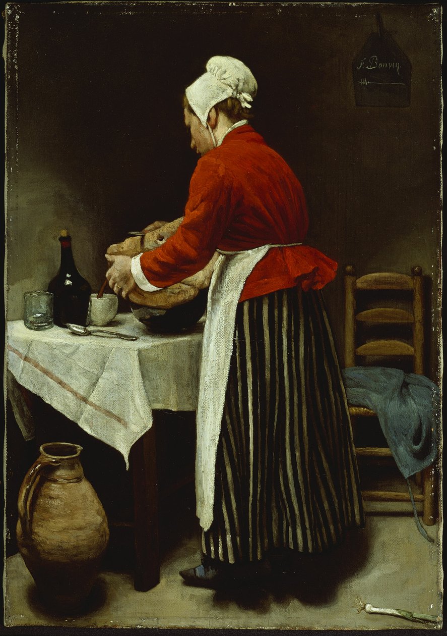 Pokojówka autorstwa François Bonvin
