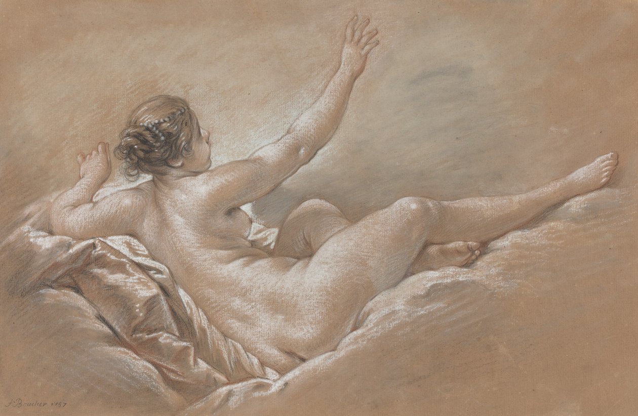 Danae odbiera złoty deszcz autorstwa François Boucher