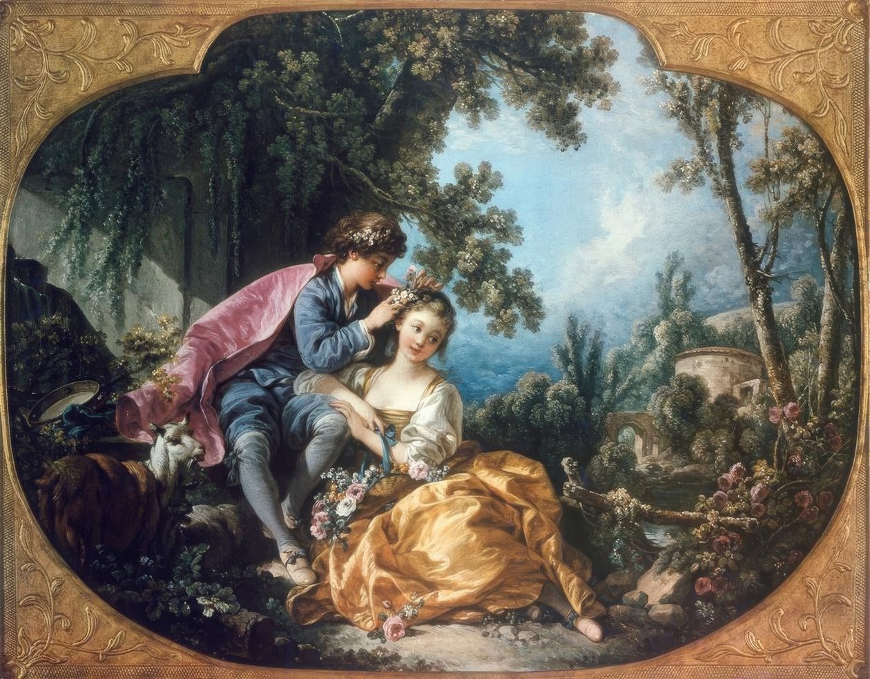 Wiosna autorstwa François Boucher