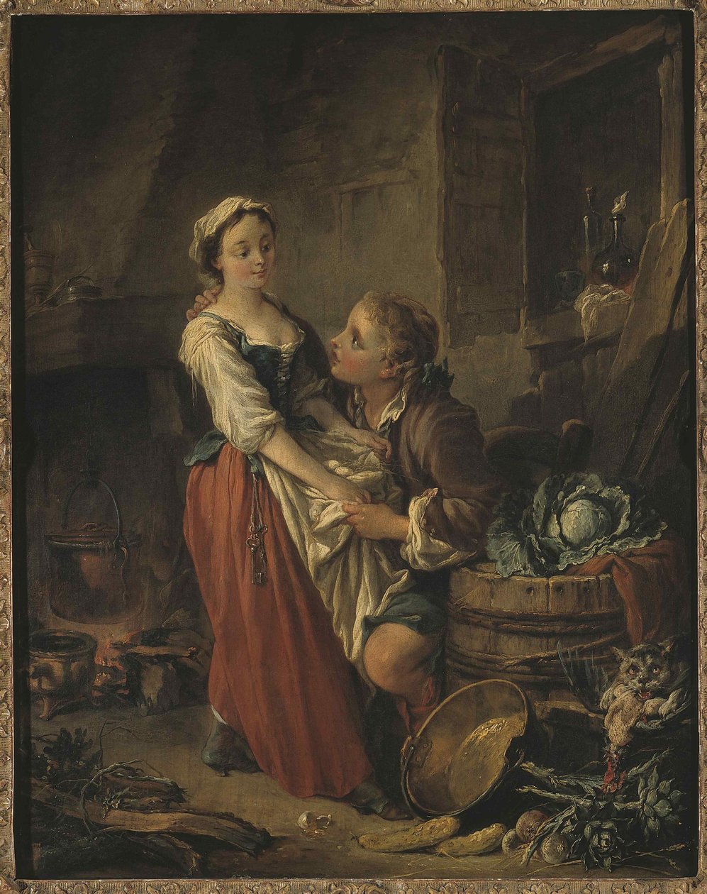 Piękny kucharz, 1735. autorstwa François Boucher