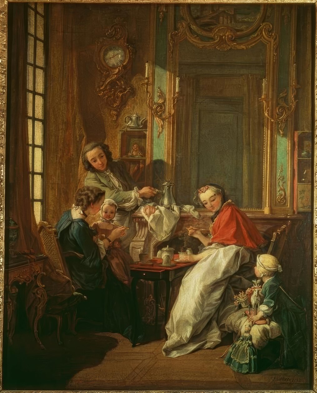 Śniadanie autorstwa François Boucher