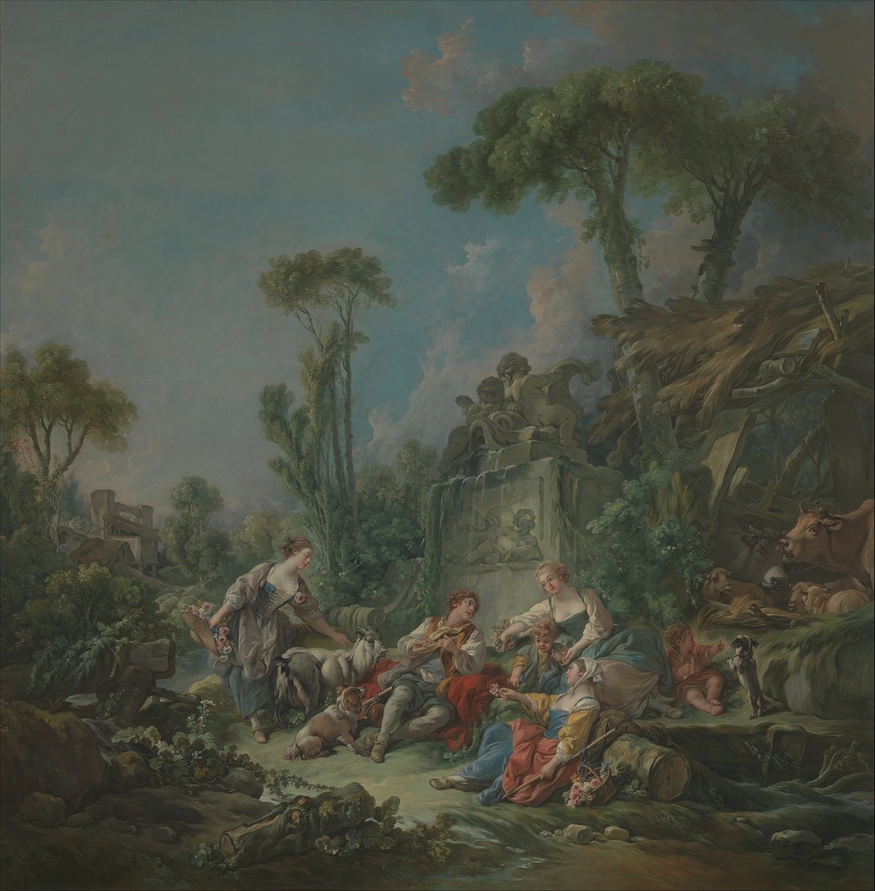 Sielanka pasterza, 1768. autorstwa François Boucher