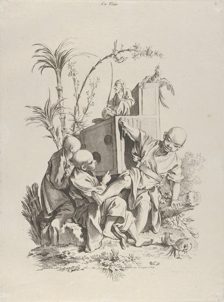 Wzrok, 1720-70. autorstwa François Boucher
