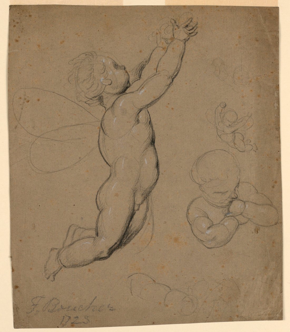 Badania puttów autorstwa François Boucher