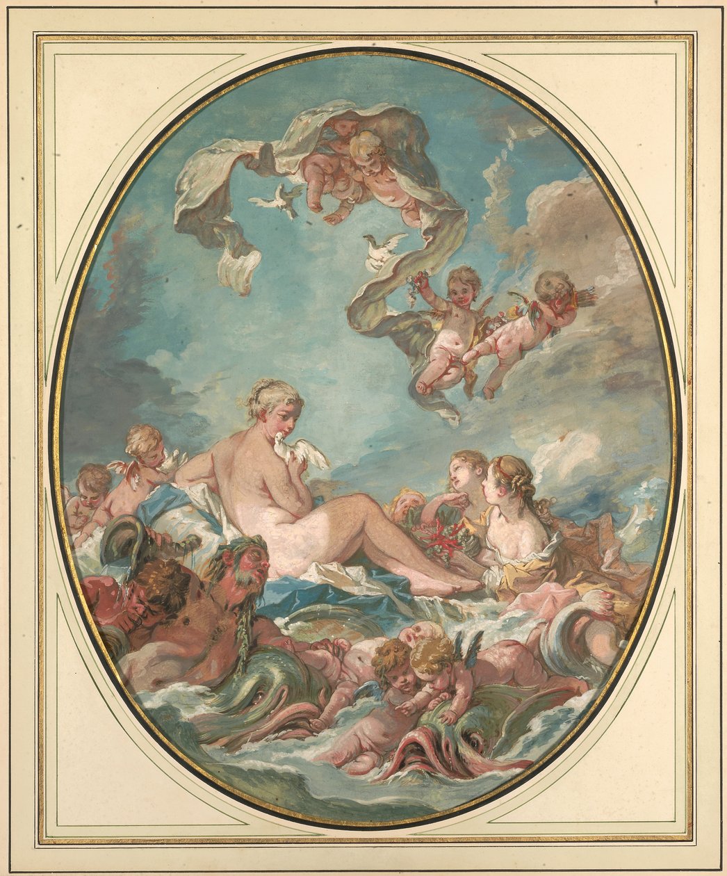 Narodziny i triumf Wenus autorstwa François Boucher