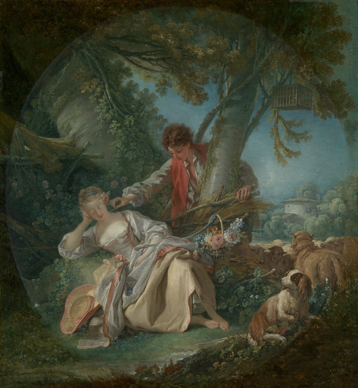 Przerwany sen, 1750. autorstwa François Boucher