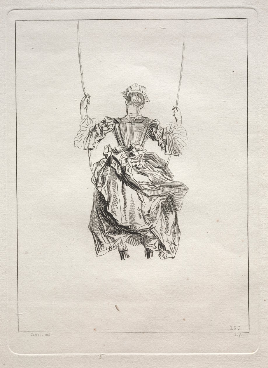 Huśtawka. autorstwa François Boucher