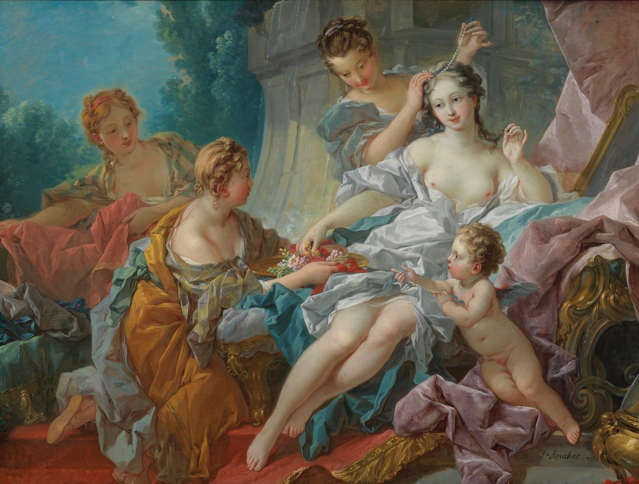 Toaleta Wenus, 1746 autorstwa François Boucher