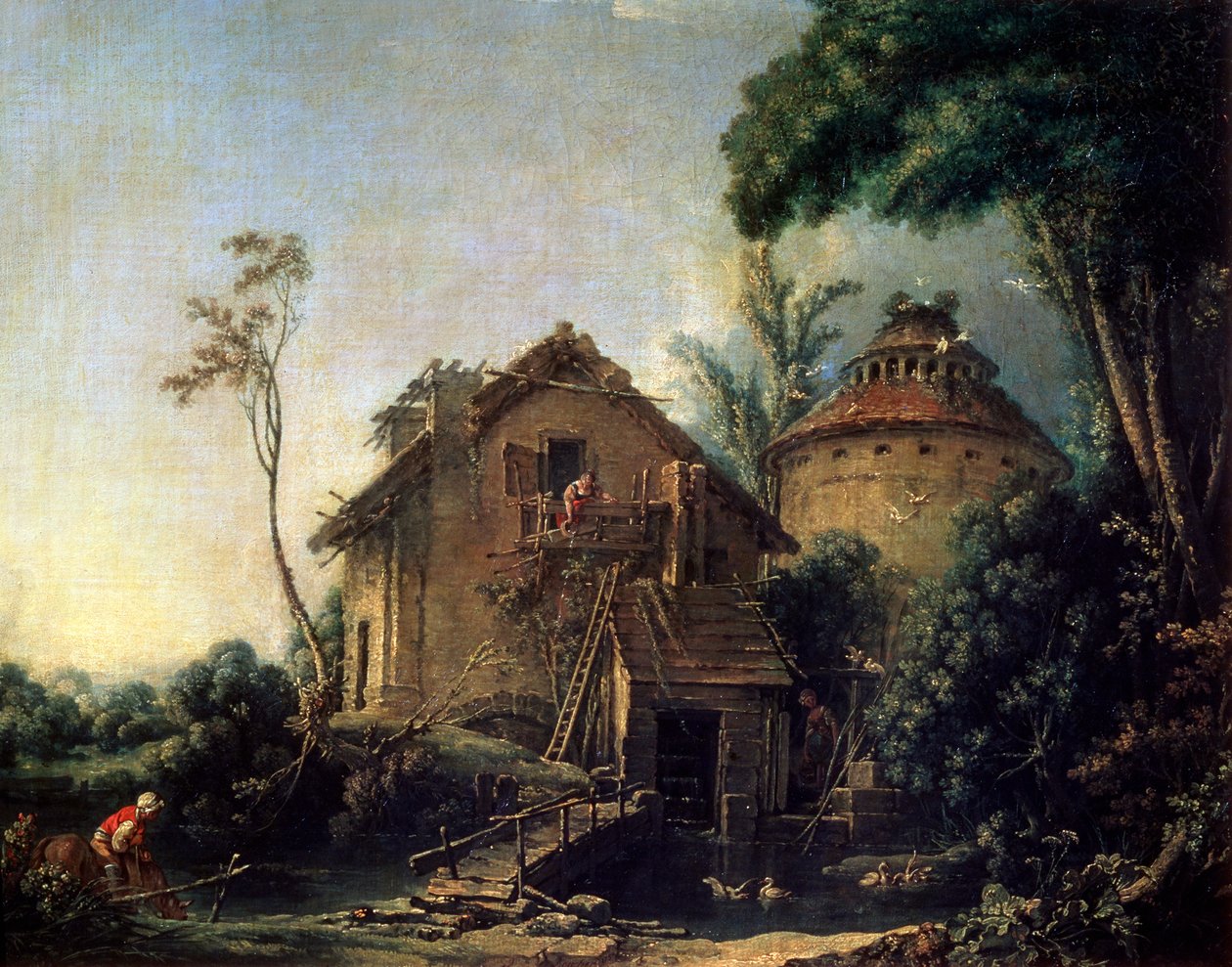 Wiatrak, 1752. autorstwa François Boucher