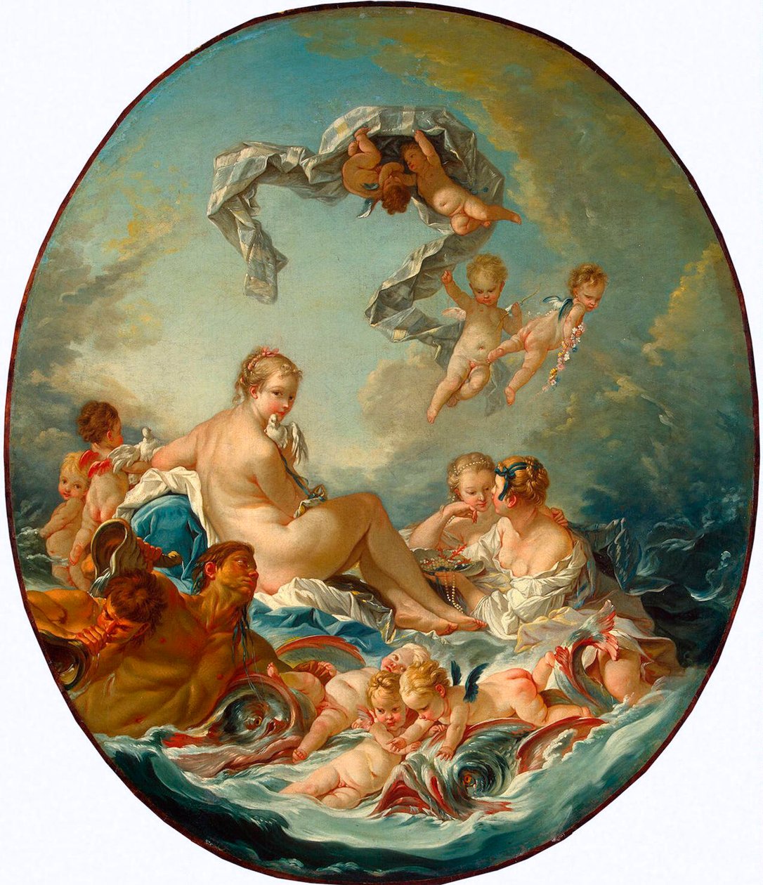 Triumf Wenus, po 1743 r. autorstwa François Boucher